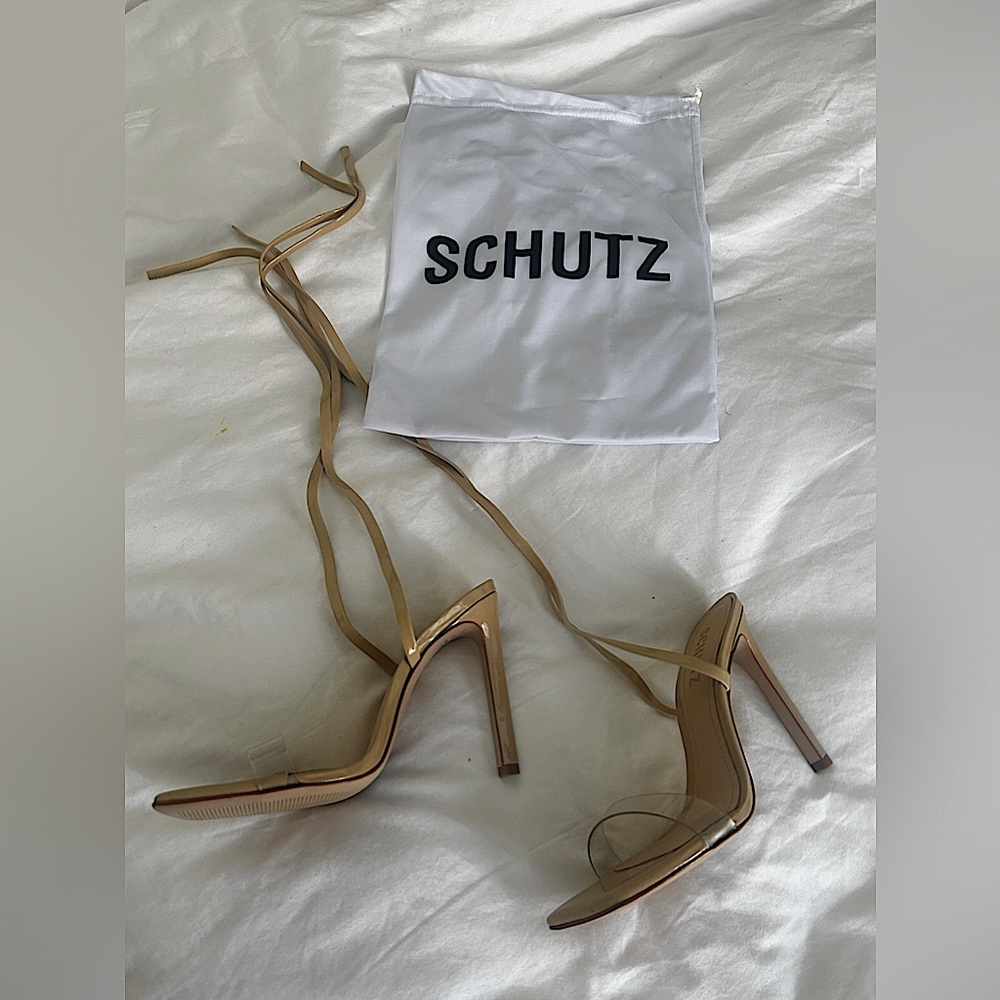 Schultz Cloe Vinyl Square Vinyl Sandal